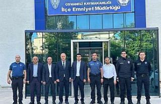 Osmaneli protokolünden kurumlara ziyaret