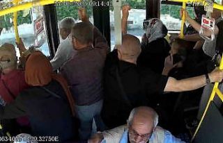 Otobüs şoförü fenalaşan yolcuyu hastaneye yetiştirmek...