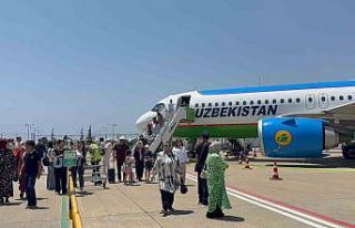 Özbekistan’dan Gazipaşa-Alanya Havalimanı’na...