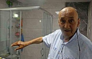 Patlayan duş kabininde yaralandı, 1 aydır direksiyon...