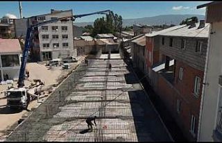 Patnos’ta Kasaplar çarşısı projesinde sona gelindi