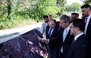 Raylı Sistem Projesi’nde sondaj çalışmaları...