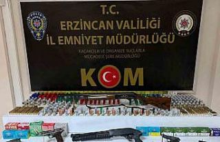 Refahiye’de silah operasyonu: 2 kişi tutuklandı