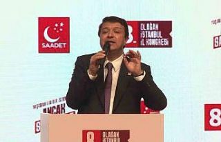 Saadet Partisi 8. Olağan İstanbul Kongresi düzenlendi