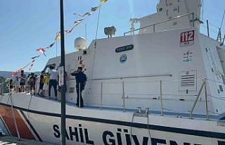 Sahil Güvenlik Botu Marmaris’te halkın ziyaretine...