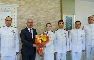 Sahil Güvenlik Komutanlığı’ndan Vali Toraman’a...