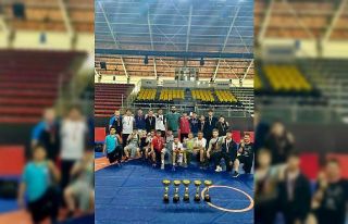 Sakarya Büyükşehir güreşçileri Türkiye Şampiyonası...