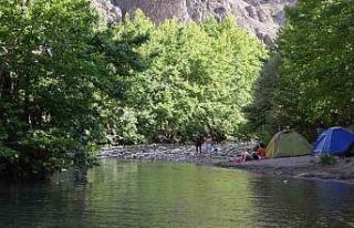 Sakin şehir Arapgir yaza hazır