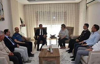 Salihli’de şehit aileleri Kurban Bayramı’nda...