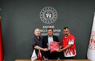 Şampiyon sporculardanKabakcı’ya ziyaret