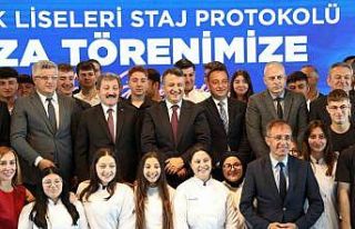 Samsun’da imzalar atıldı: Meslek liselerine staj...