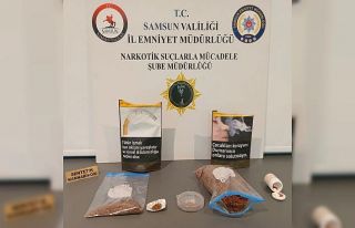 Samsun’da uyuşturucu operasyonu: 3 gözaltı