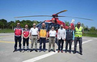 Samsun’daki ambulans helikopter 5 yılda bin 190...