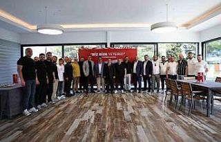 Samsunspor bayramlaştı