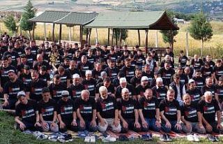 Samsunspor taraftarları, Filistin için dua edip...