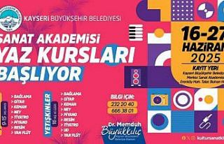 Sanat Akademisi Yaz Kursları kayıtları başlıyor