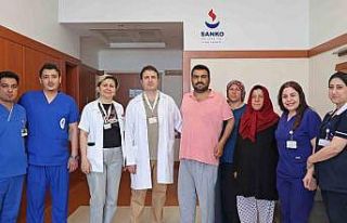SANKO Üniversitesi Hastanesi’nde başarılı böbrek...