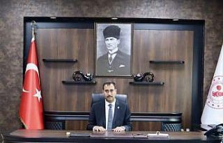 Saray Kaymakamı Türkoğlu göreve başladı