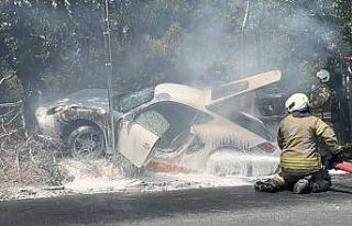 Sarıyer’de kaza yapan 10 milyon liralık Porsche...
