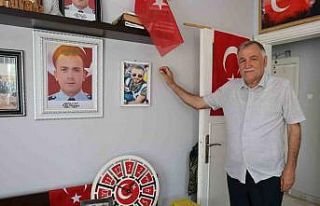 Şehit babalarının hüzünlü günü