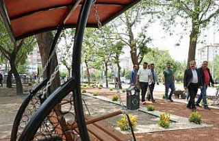 Selimiye Mahallesi’nin yenilenen parkı yeni cazibe...