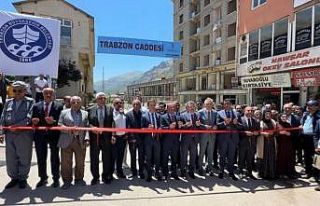 Şemdinli’de ‘Trabzon caddesi’ açıldı, iki...