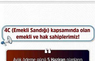 SGK: "Emekli ve hak sahiplerimizin ödemeleri...