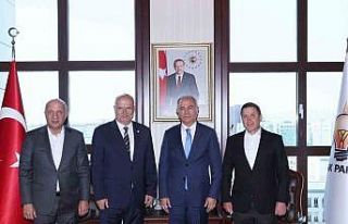 Siirt TSO Başkanı Kuzu, Efkan Ala’yla bir araya...