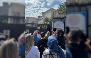 Sınava 1 dakika geç kaldıkları için alınmayan...