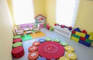 Sincan Belediyesi yapımı tamamlanan 8’inci kreşi...