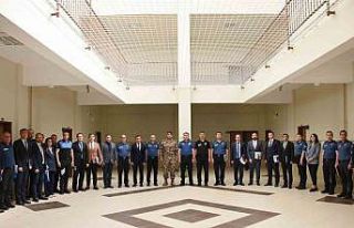 Sınır ötesinde görevlendirilen polisler uğurlandı