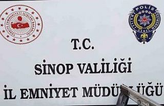 Sinop’ta uyuşturucu ve kaçak alkol operasyonu
