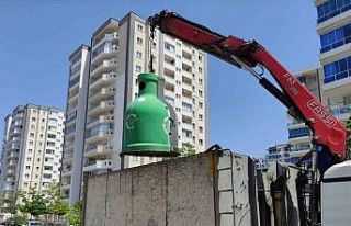 Söke’de 13 ton cam atık geri dönüşüme kazandırıldı