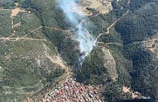 Soma’da aynı gün ikinci orman yangını