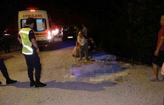 Sulama kanalına uçan otomobilde 2 kişi boğularak...