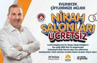 Sultanbeyli Belediyesi Nikah Salonları artık ücretsiz