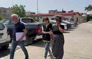 Tanınmamak için çarşafa girip hırsızlık yapan...