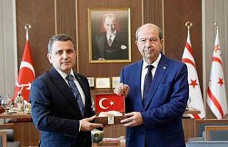 Tarihi Alan Başkanı Kaşdemir’den KKTC Cumhurbaşkanı...