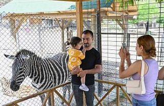 Tarsus Doğa Parkı, bayramda ziyaretçi akınına...