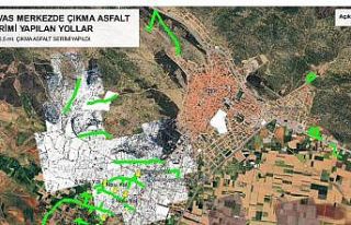 Tavas Belediyesi 16 bin metre kırsal yolunun onarımını...