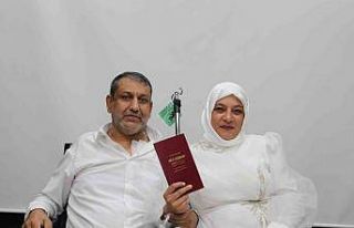 Tedavi gördüğü hastanede ikinci baharını yaşadı