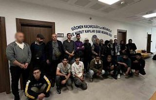 Tekirdağ’da 21 kaçak göçmen yakalandı: 1 tutuklama