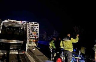 TEM’de can pazarı... Tüp yüklü kamyon ile minibüs...