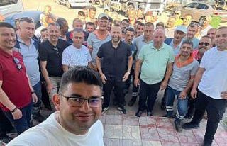 Temizlik İşleri Müdürlüğü’nde bayramlaştılar