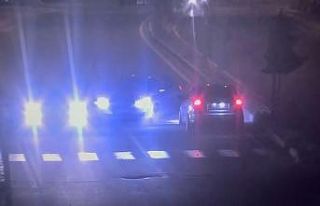 Ters şeride girdi, uyaranlara küfürle karşılık...