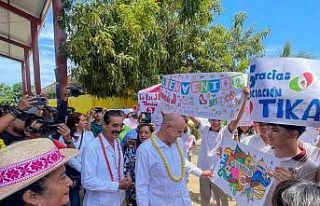 TİKA, Meksika’da kasırgada hasar gören okulu...