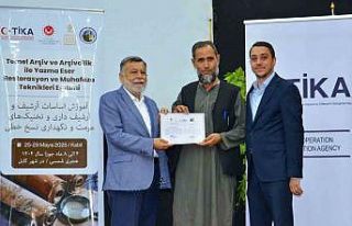 TİKA’dan Afganistan’da arşivcilik ve restorasyon...