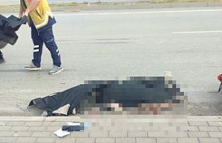 Tırla çarpışan motosikletin sürücüsü hayatını...