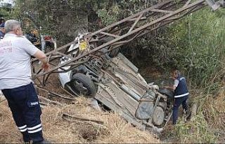 Tokat’ta trafik kazasında kadın sürücü yaşamını...