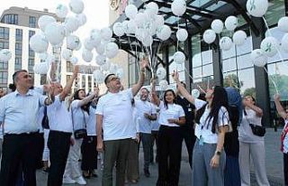 Toplumsal bilinç için skolyoz balonları havalandı